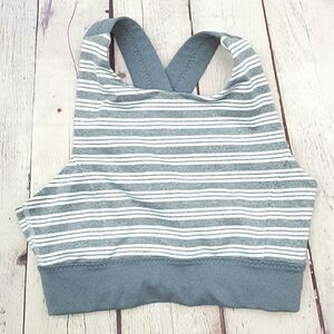 Athleta Stripe Sports Bra Size XS